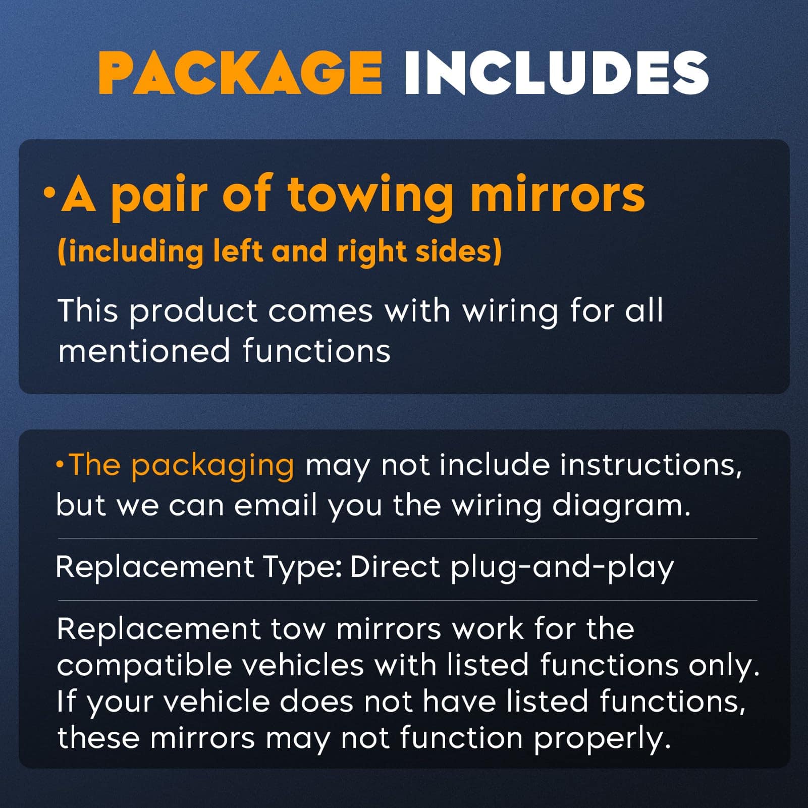 Espejos retrovisores para Chevy GMC 2007-2013 Avalanche - Imagen 10