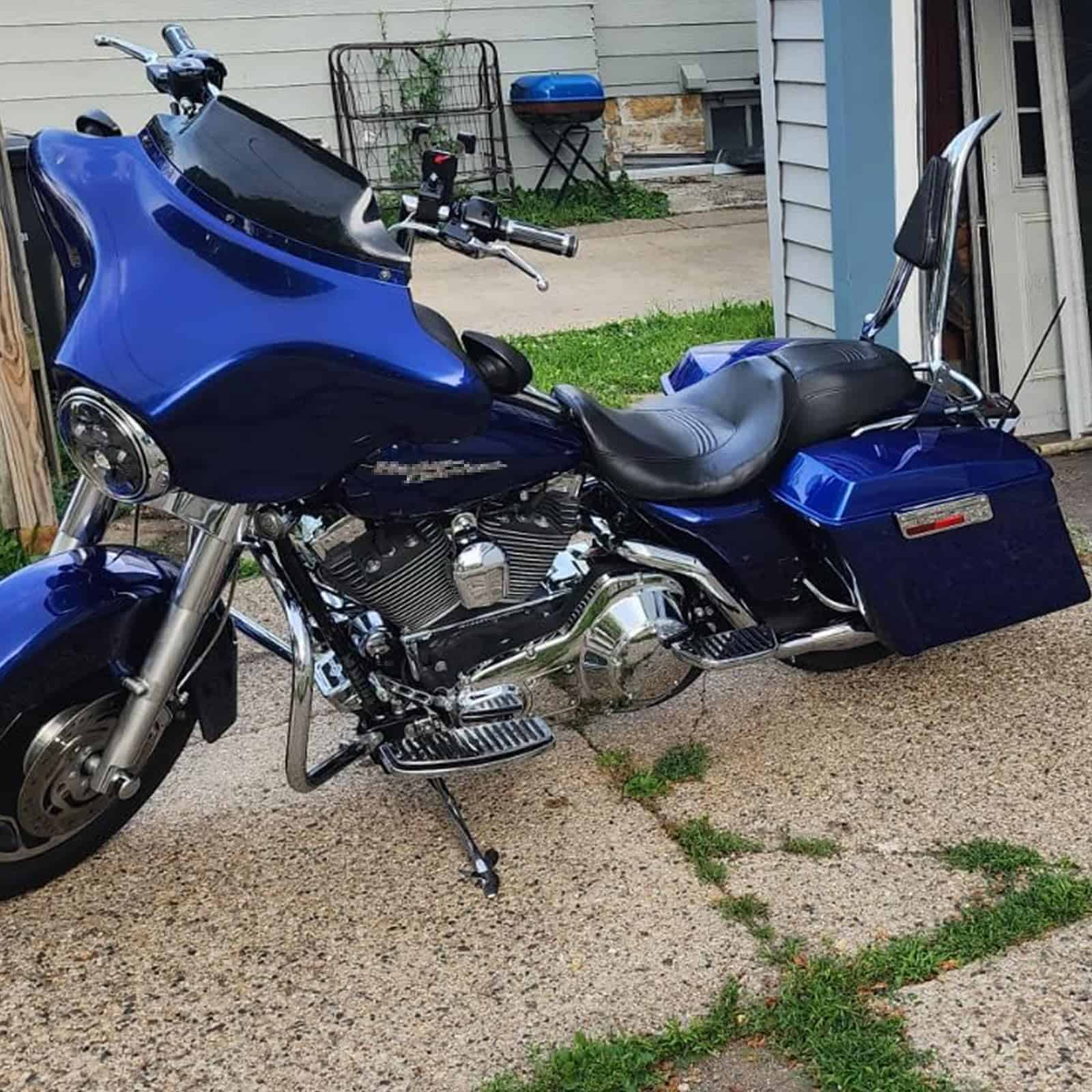 26" Sissy Bar Respaldo de Pasajero Trasero en Cromo - Imagen 4