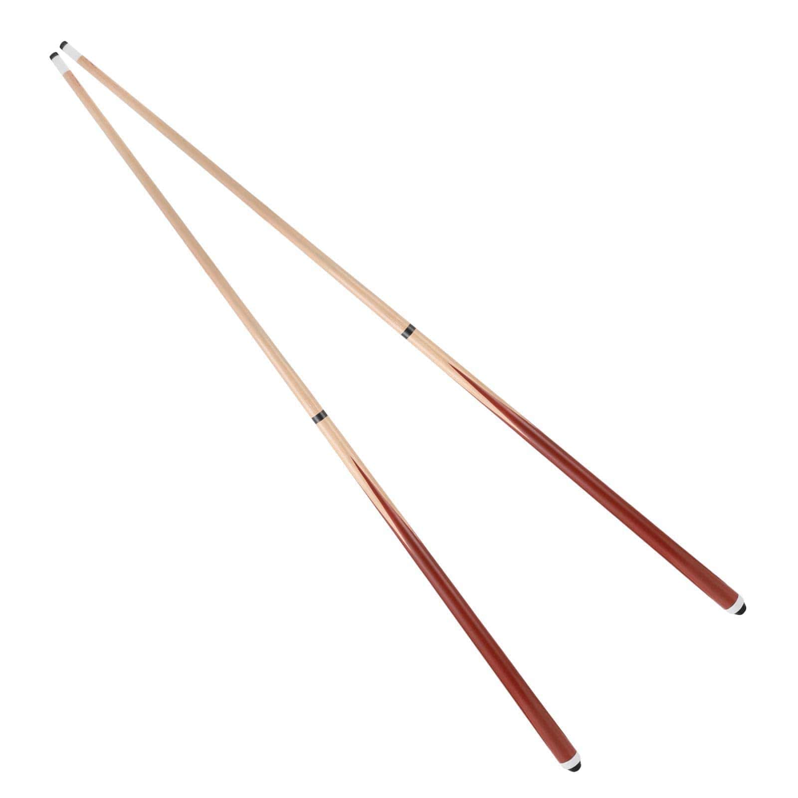 HMQQ 58" Palo de Billar de 2 Piezas con Puntera de 13 mm de