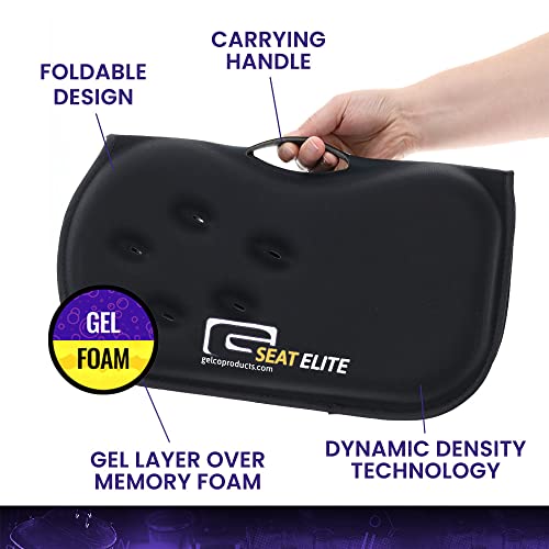 Cojín de asiento ortopédico de gel y espuma GSeat Elite - Imagen 7