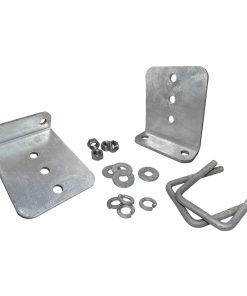 Kit de Soportes en L-Galvanizados de 6" (Paquete de 2) para