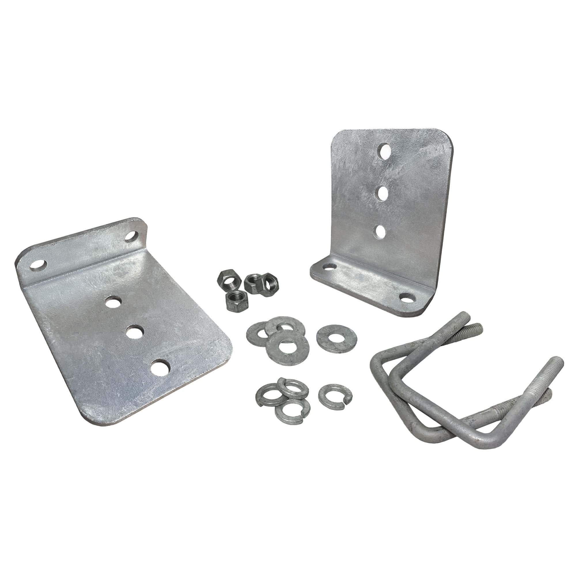 Kit de Soportes en L-Galvanizados de 6" (Paquete de 2) para