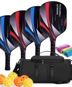 Set de Palas de Pickleball, Palas de Pickleball -Azul/Rojo