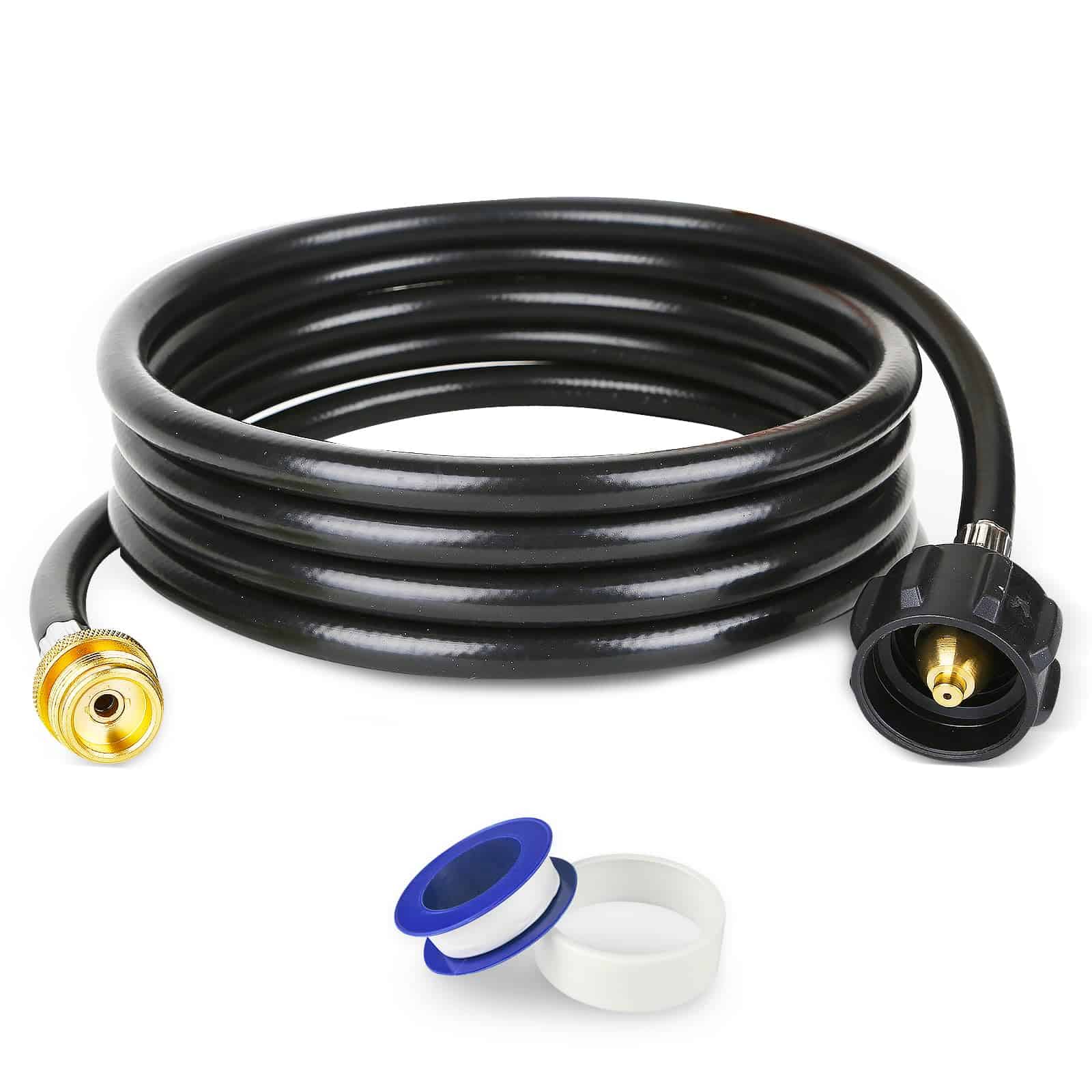 Manguera de Propano GASPOWOR - Adaptador de 8 pies,