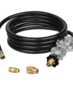 Manguera de Propano de 12 FT F273684 con Regulador