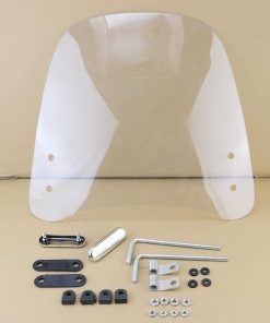 Parabrisas universal para motocicletas Mokuo 17.2" x 16.5"