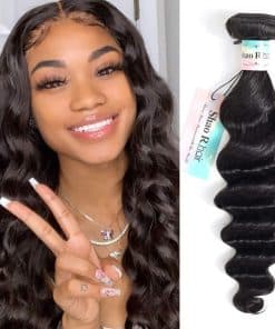 Paquete de 9A Brazilian Loose Deep Wave, Cabello Rizado