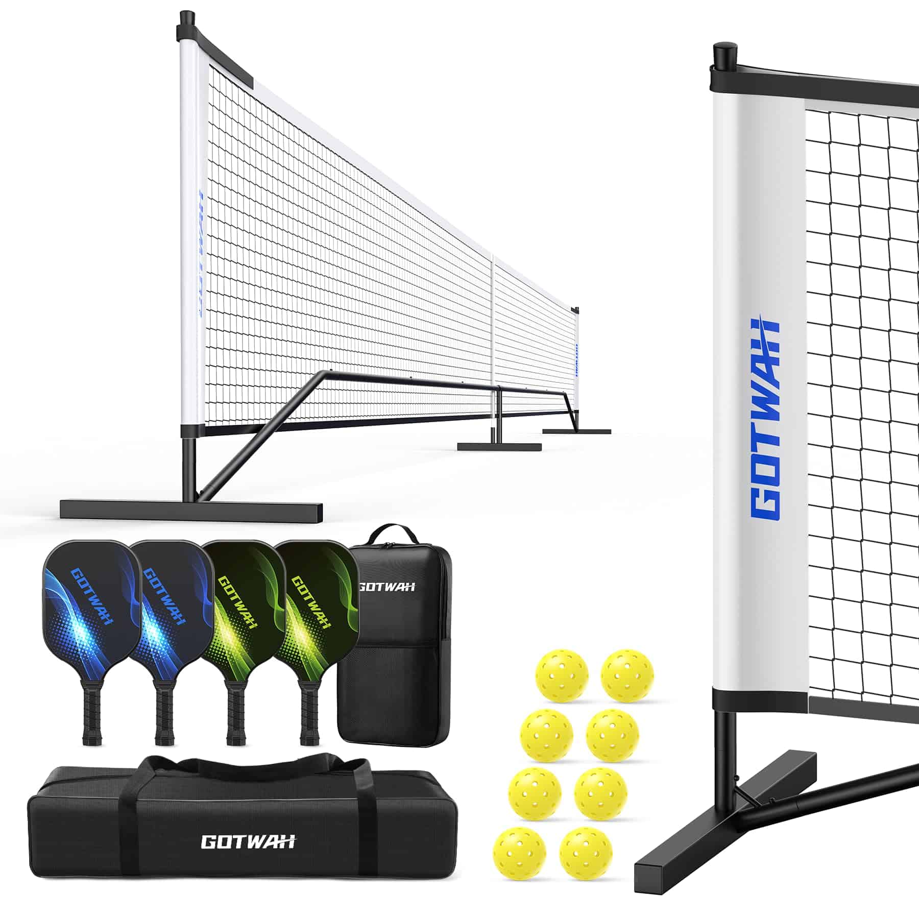 Set de 2 Raquetas de Pickleball GOTWAH para Exteriores -