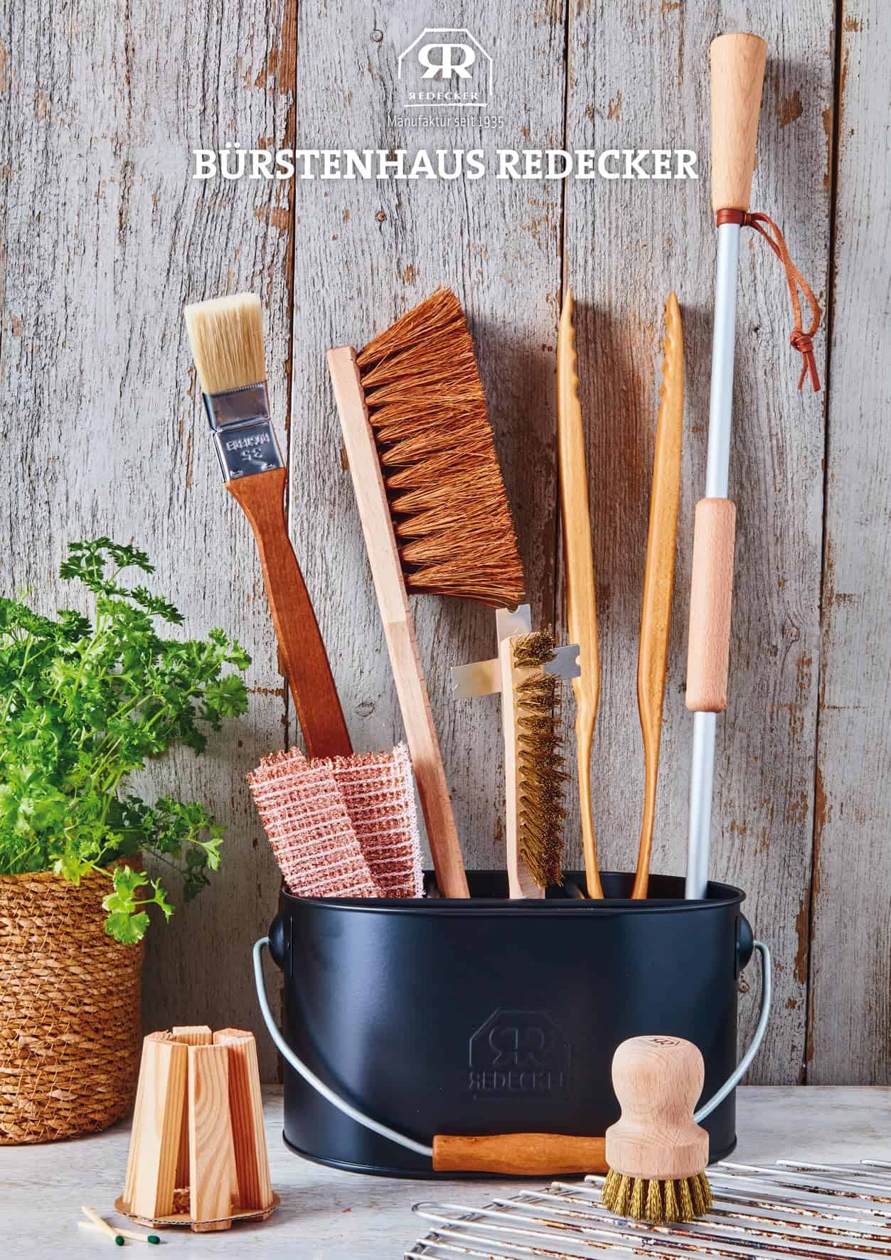 Cepillo de Barbacoa de Madera de Haya Redecker, Cepillo de - Imagen 5