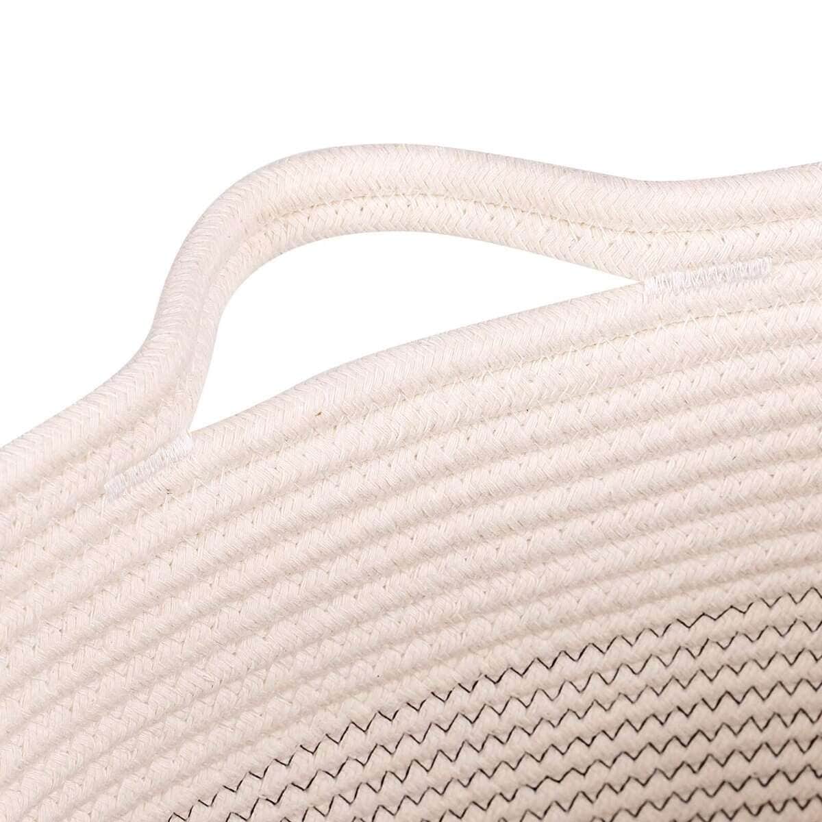 Canasta Tejida Mediana y Grande con Asa, Utilizada para - Imagen 6