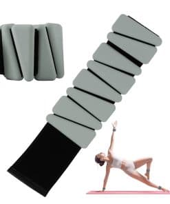 Set de Pesas para Muñeca de 2, Ajustable de Silicona, Pesas