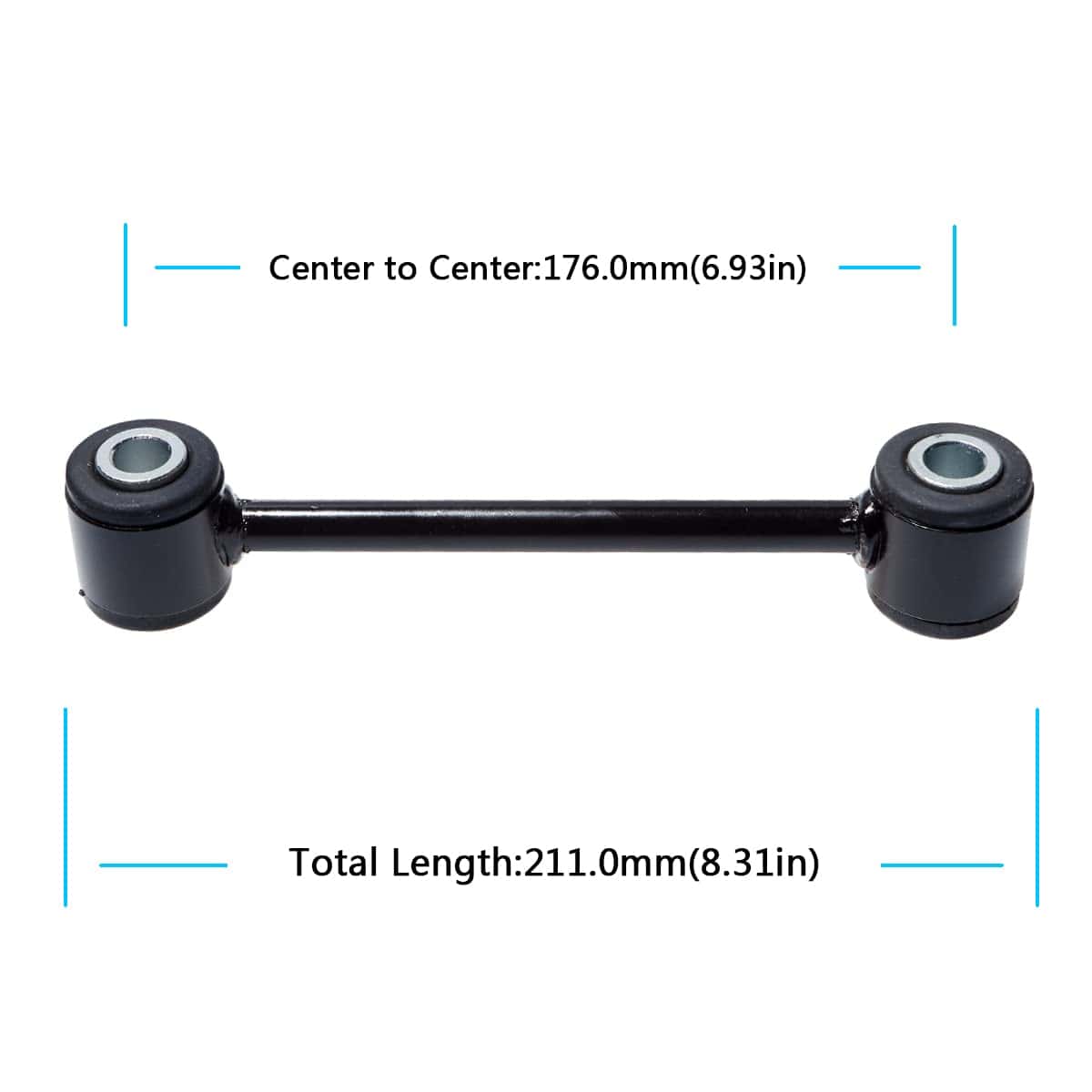 AUQDD 4Pcs (K3197 x2 K80244 x2) Enlace estabilizador de - Imagen 4