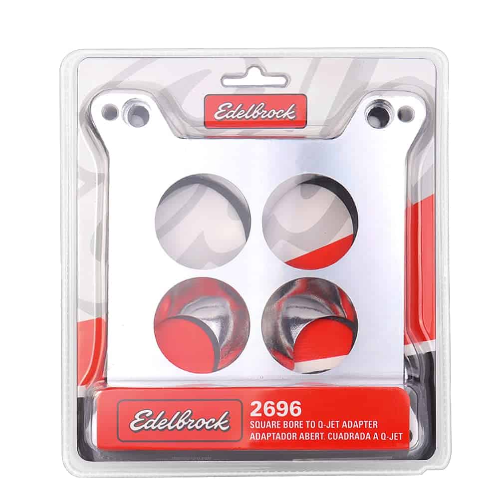 Adaptador de carburador Edelbrock 2696, Placa de espaciador - Imagen 7