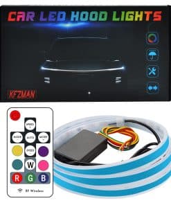 2023 Luces de Capó de Coche Dinámicas de 70 pulgadas con