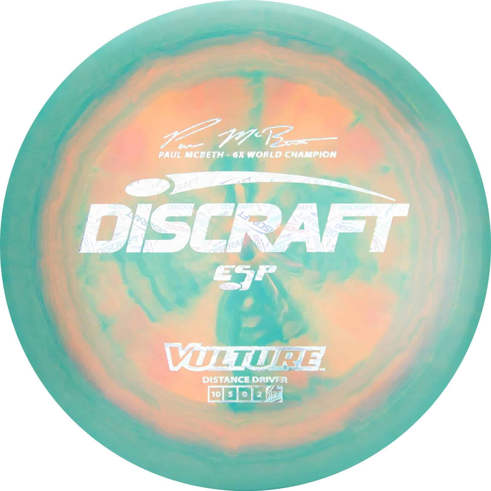 Disco de Golf Driver de Distancia Discraft ESP Vulture Paul