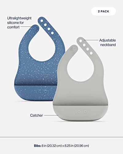 Set de Alimentación para Bebés de Silicona Lalo -Arándano - Imagen 7