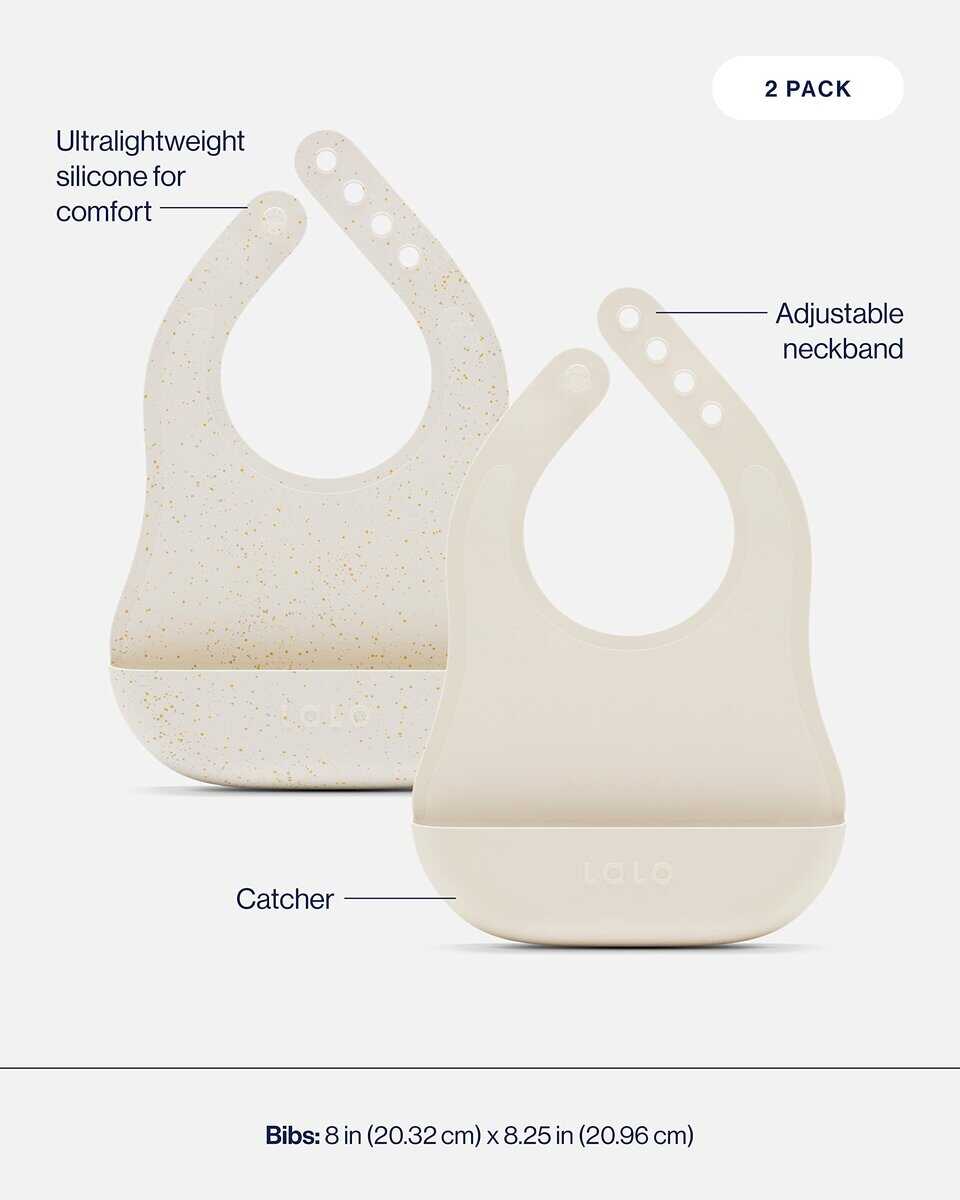 Set de alimentación para bebé de silicona Lalo First Bites - Imagen 7