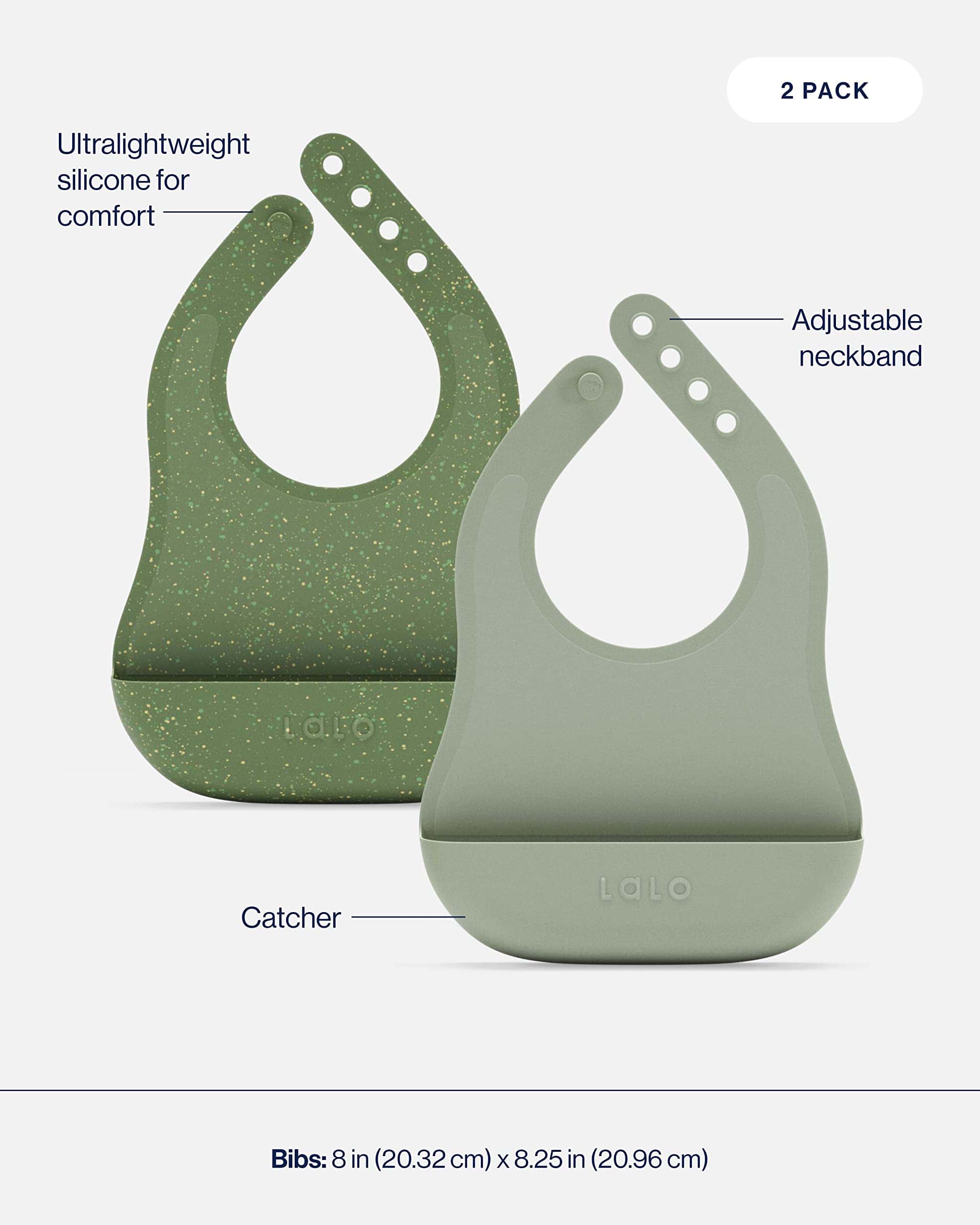 Set de Alimentación de Bebé de Silicona Lalo First Bites - - Imagen 7