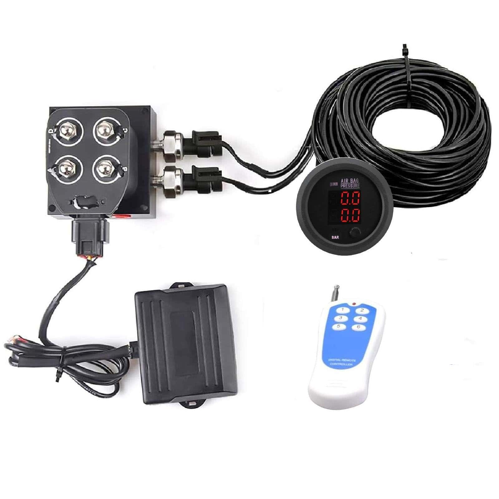 Válvula solenoide de suspensión neumática ZHSYMX de 12v con