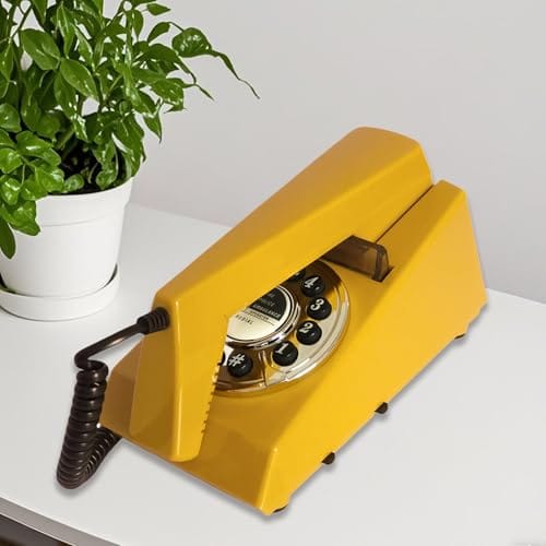 Teléfonos fijos de pared Vintage para el hogar, Teléfono de - Imagen 5