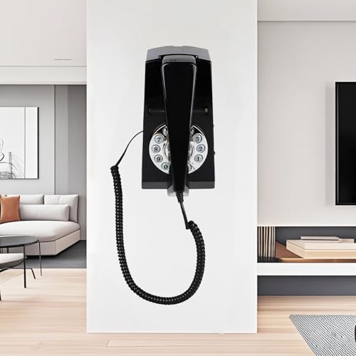 Teléfonos de Pared Vintage para el Hogar, Teléfono de Pared - Imagen 4