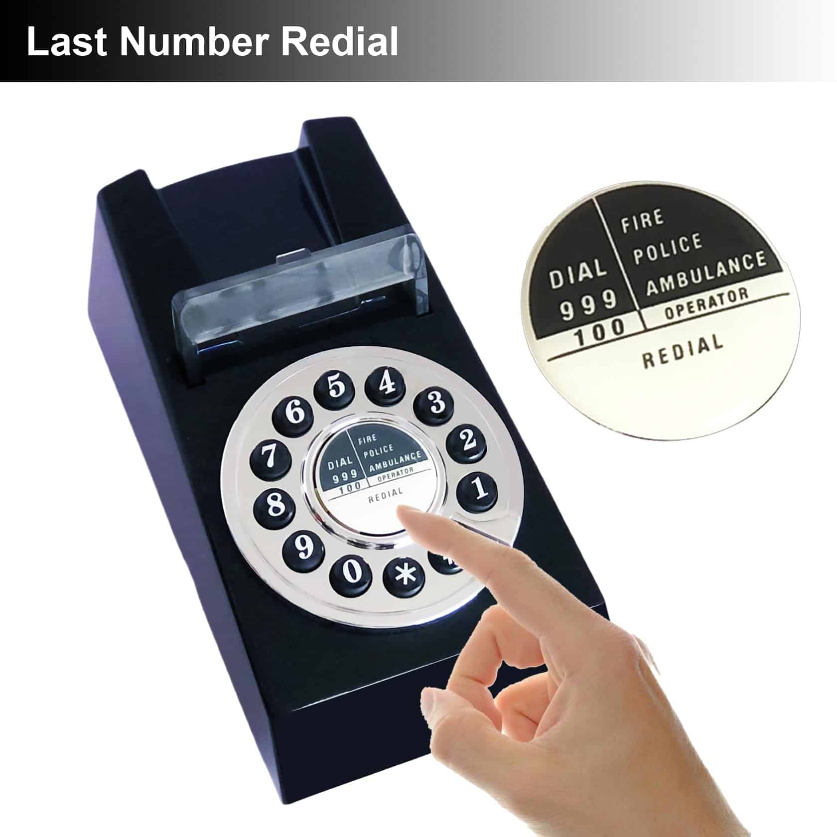 Teléfonos de Pared Vintage para el Hogar, Teléfono de Pared - Imagen 7