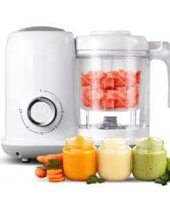 Procesador de Alimentos para Bebés AMZBABYCHEF, 4 en 1,