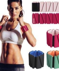 Pesas de Muñeca, Pesas de Tobillo para Mujeres -Rosa