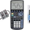 Calculadora gráfica TI 83 Plus con juego de protectores de