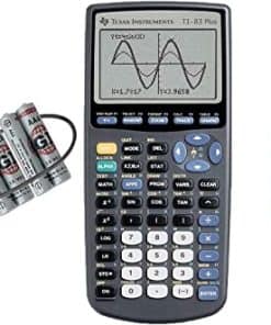 Calculadora gráfica TI 83 Plus con juego de protectores de