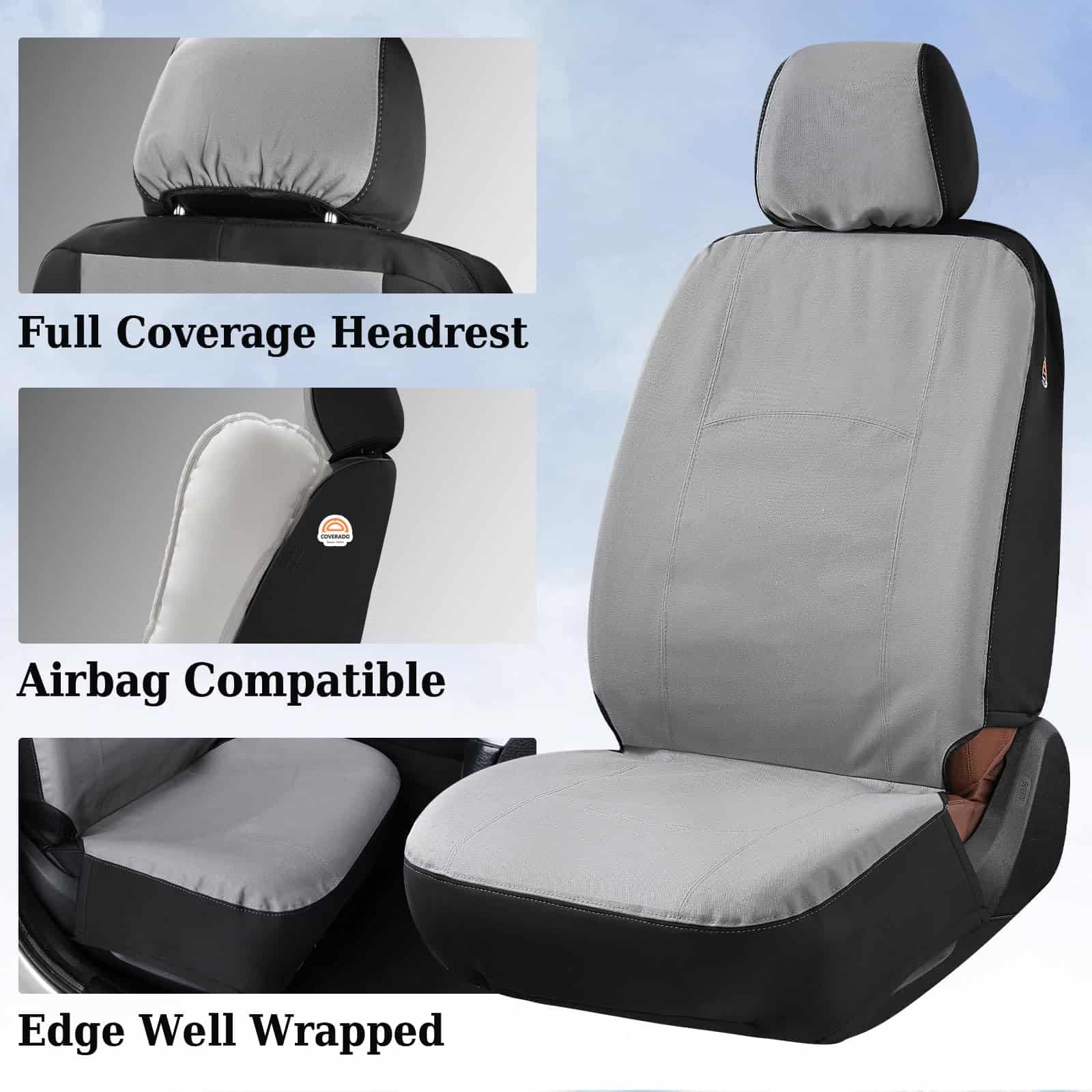 Funda de asiento para automóvil Coverado delantero, - Imagen 9