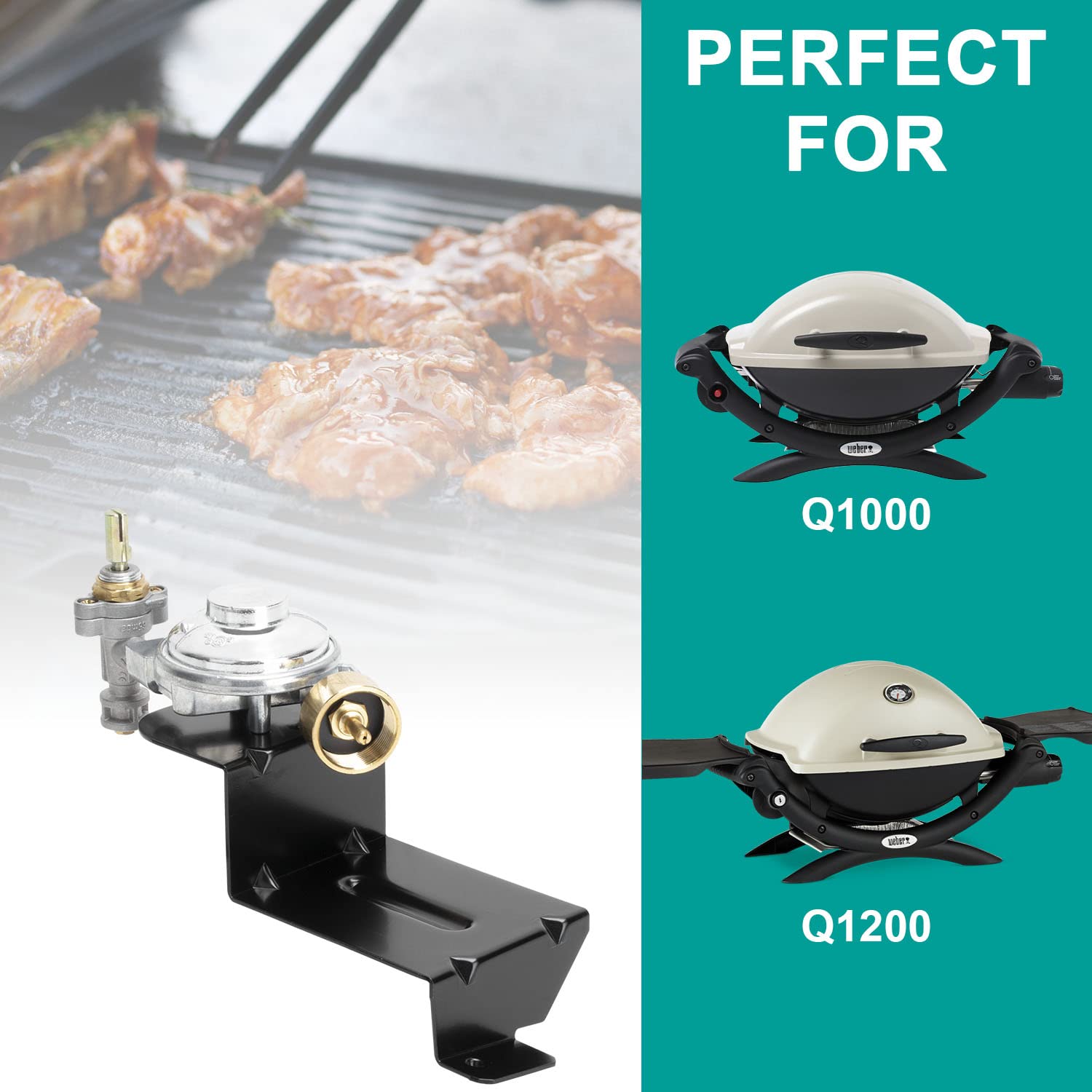 64866 Regulador de Válvula para Parrillas de Gas Weber - Imagen 6