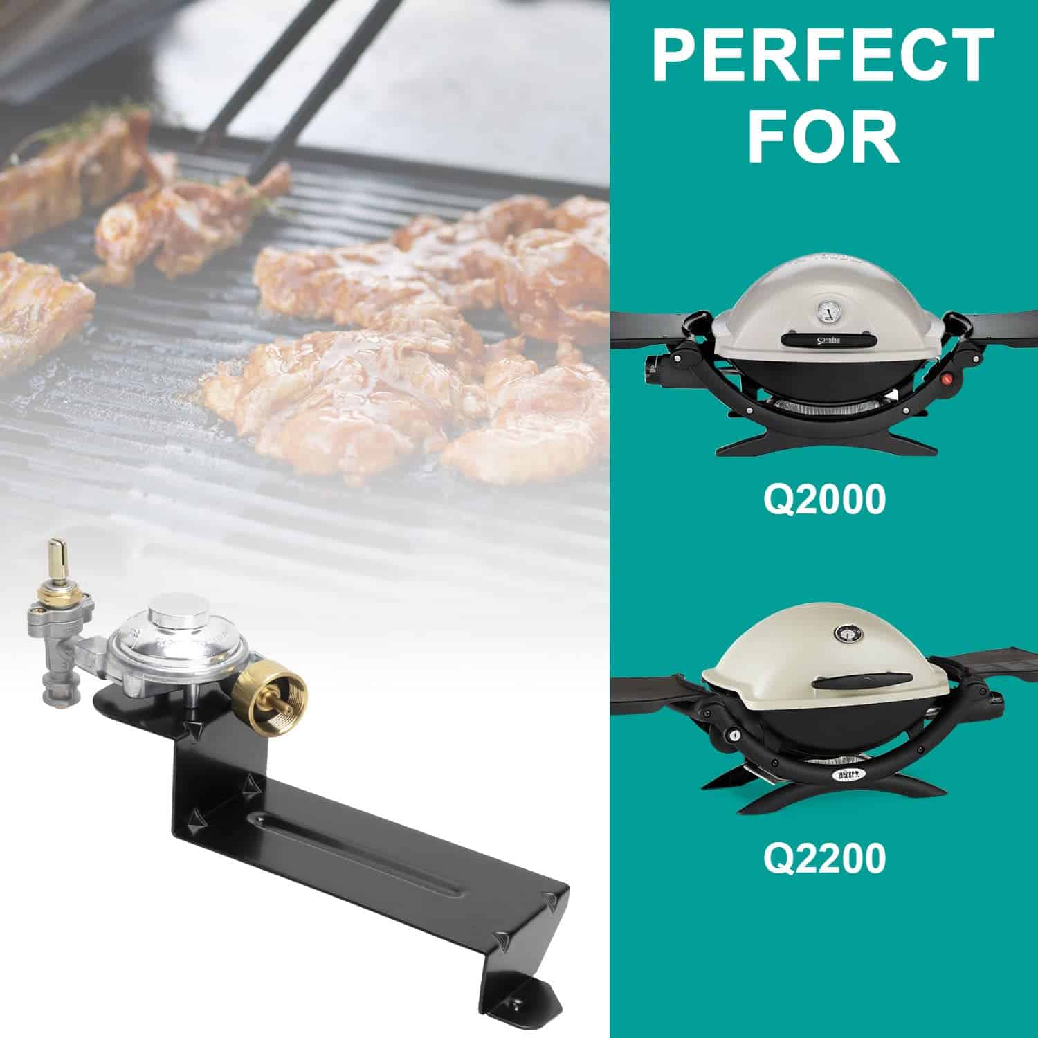 Regulador de Válvula 64865 para Parrillas de Gas Weber - Imagen 6