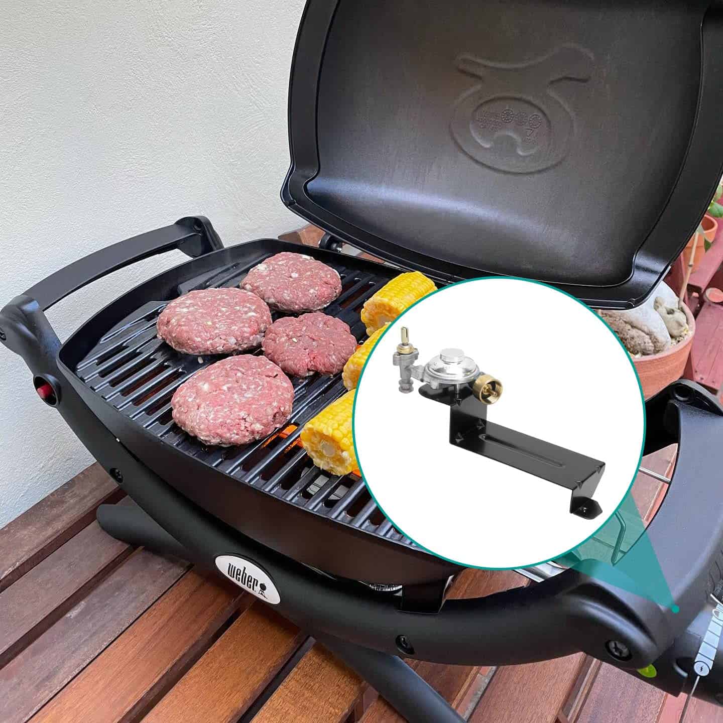 Regulador de Válvula 64865 para Parrillas de Gas Weber - Imagen 8