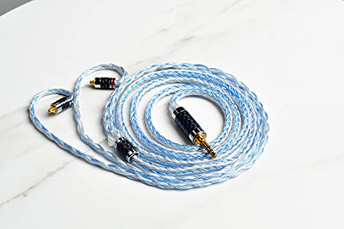 Cable de Upgrade de Cobre Plateado Senlee para Auriculares, - Imagen 4