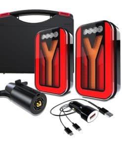 Kit de Luces Traseras LED Inalámbricas Magnéticas SLARY,