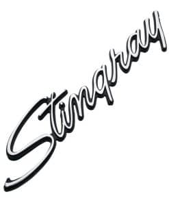 1x Emblemas Stingray 3D Calcomanía Insignia Recorte