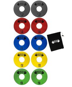 Juego de Placas de Pesos de Fracción de 1 pulgada de Micro