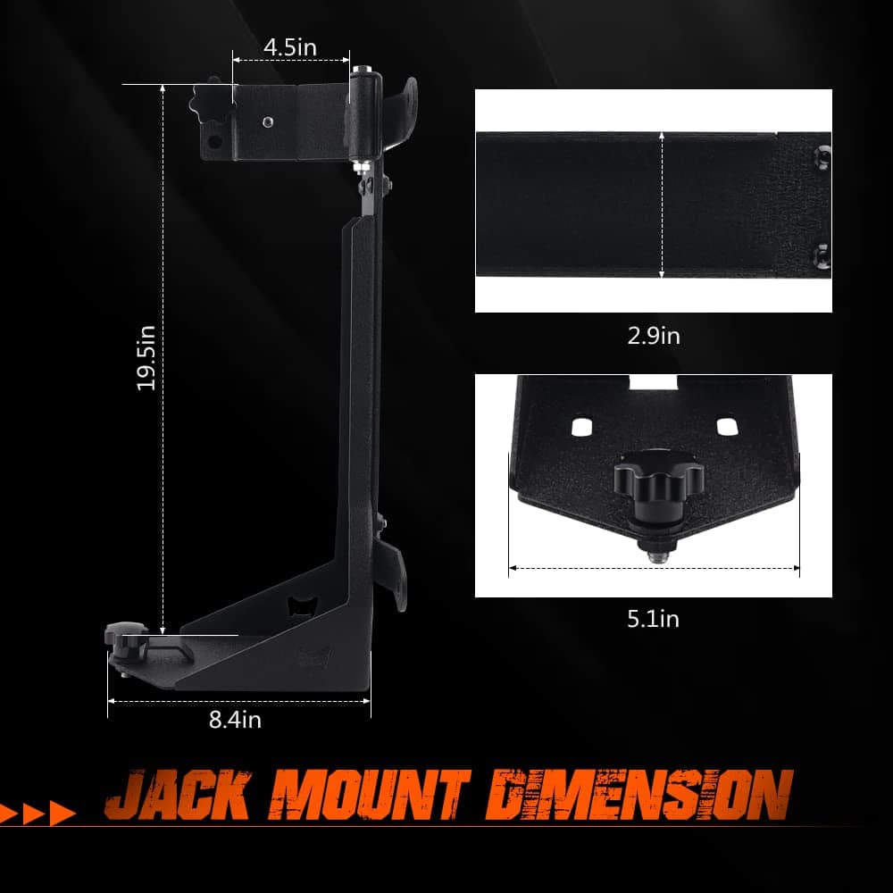 Soporte para gato de alta elevación para Bronco, soporte de - Imagen 6