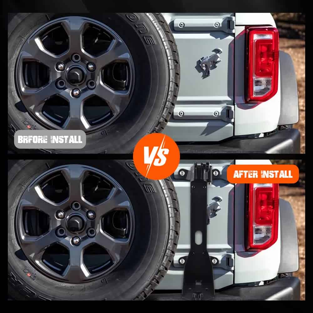 Soporte para gato de alta elevación para Bronco, soporte de - Imagen 8