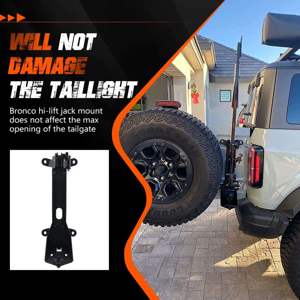 Soporte para gato de alta elevación para Bronco, soporte de - Imagen 4