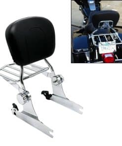 Respaldo de asiento trasero para motocicleta compatible con