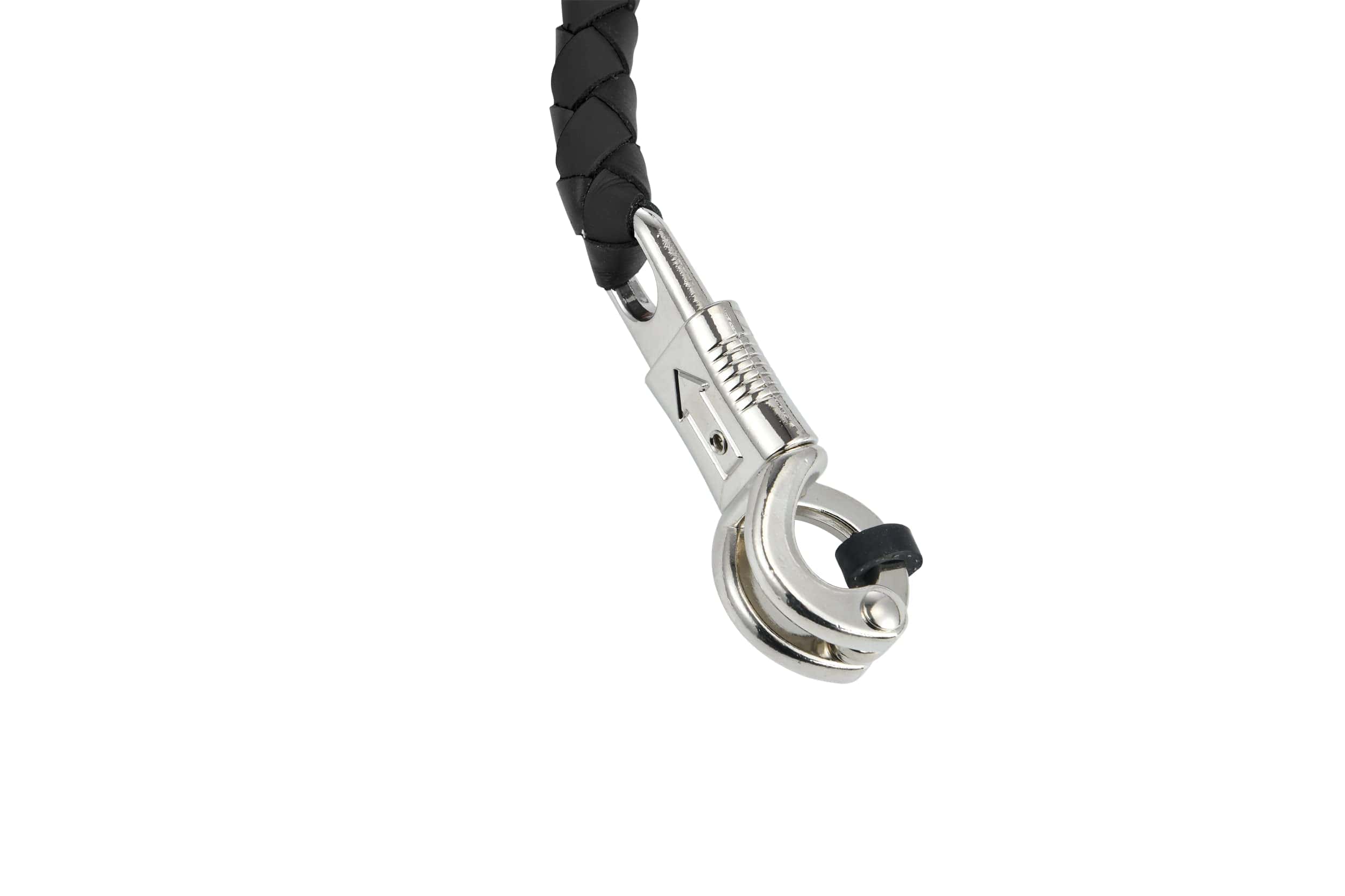 Látigo de cuero real de 36" para manillar de motocicleta - Imagen 3