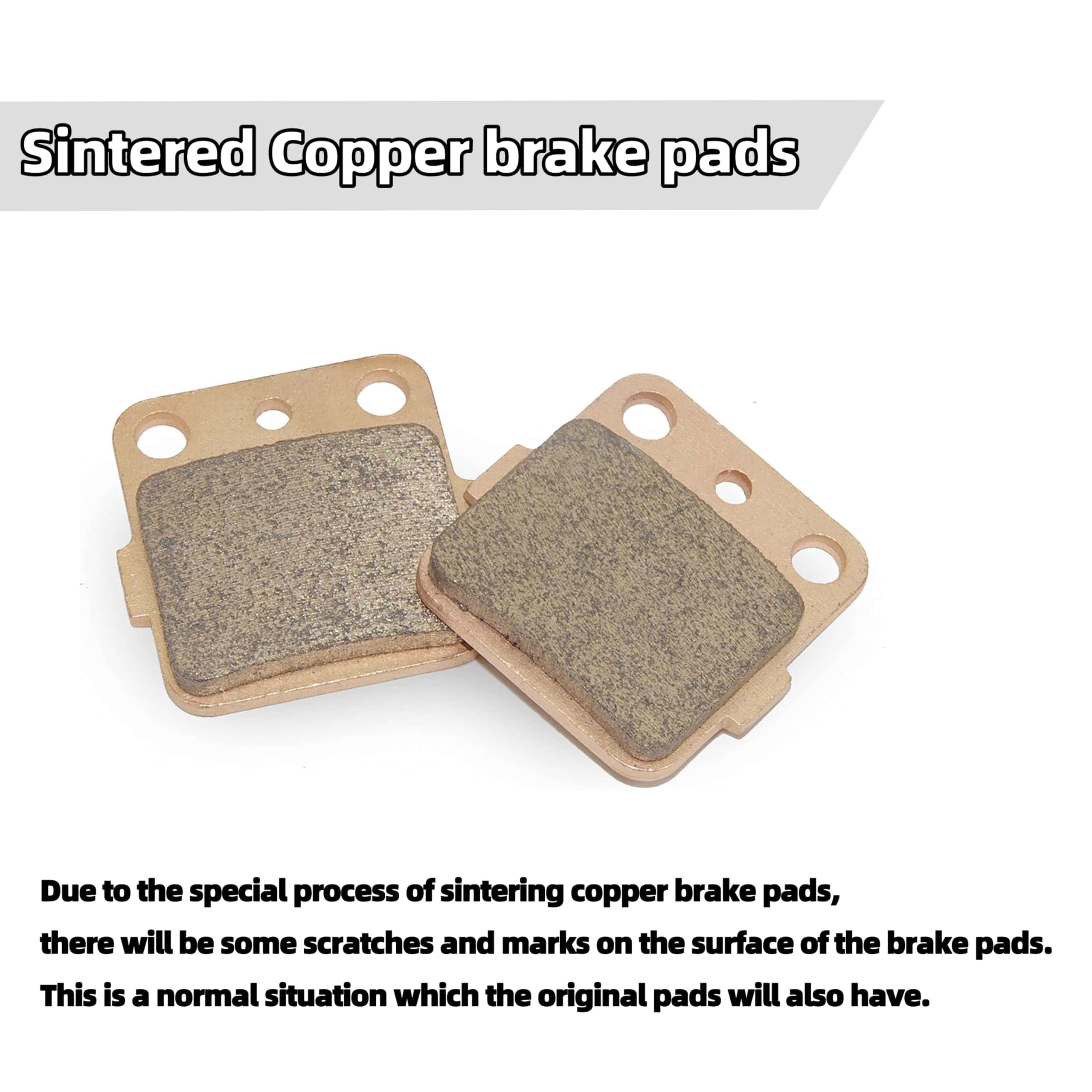 Pastillas de Freno Delanteras y Traseras para Honda Rancher - Imagen 5