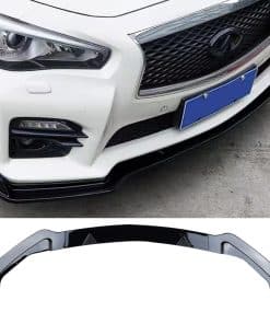 3PCS Front Bumper Lip Splitter para Infiniti Q50 Base