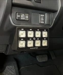 Panel de interruptores de tablero inferior de 8 bandas
