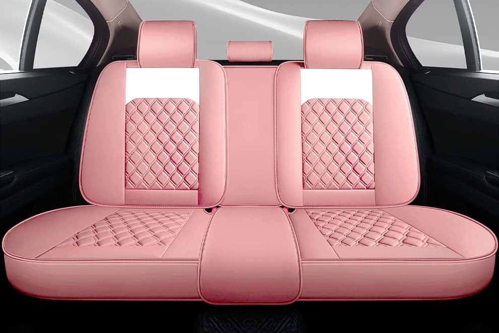 BBKVF Juego de Fundas de Asiento de Coche de Conejito de - Imagen 5