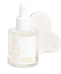 Suero autobronceador de ácido hialurónico Nuda Cloudserum,