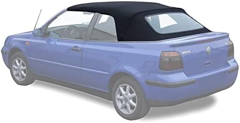 Cubierta Convertible de Tela Negra de Reemplazo para VW