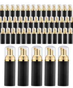 Botella de Espuma Negra KOIBITO de 2 Oz, Envase Vacío de